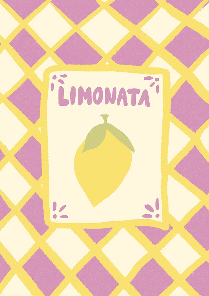 Lemonade art print by Studio Dolci for $57.95 CAD