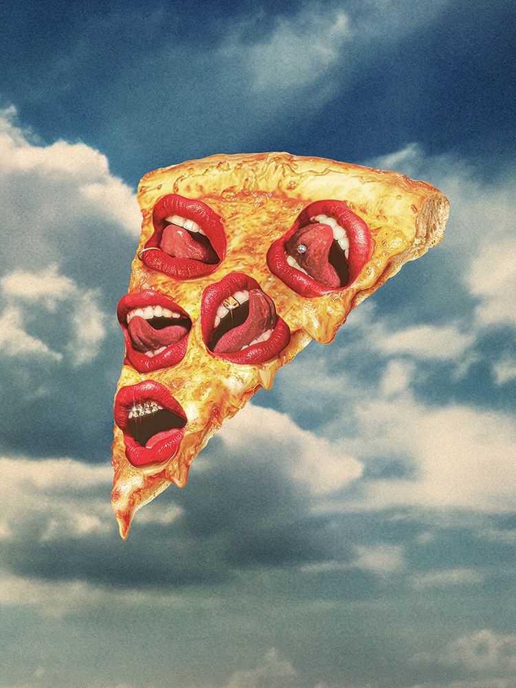 Pizza Euphoria art print by Vertigo Artography for $57.95 CAD