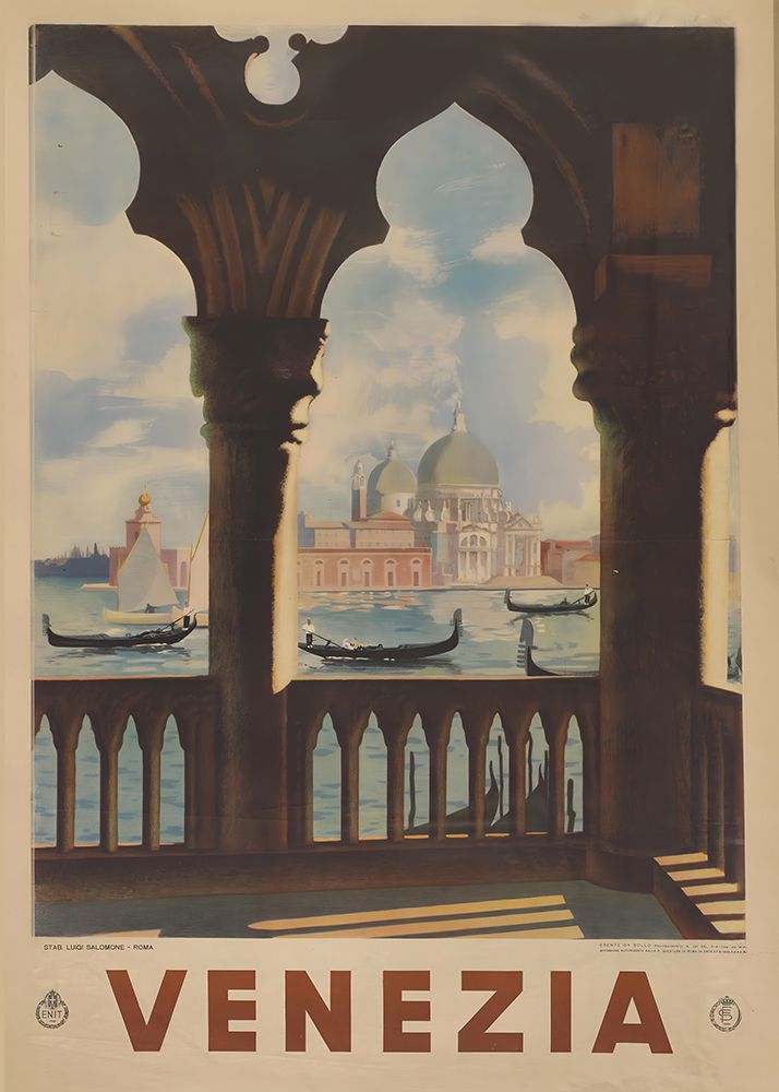 Venezia 1938 art print by Andreas Magnusson for $57.95 CAD