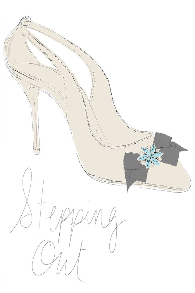 Stepping Out art print by Project C for $57.95 CAD