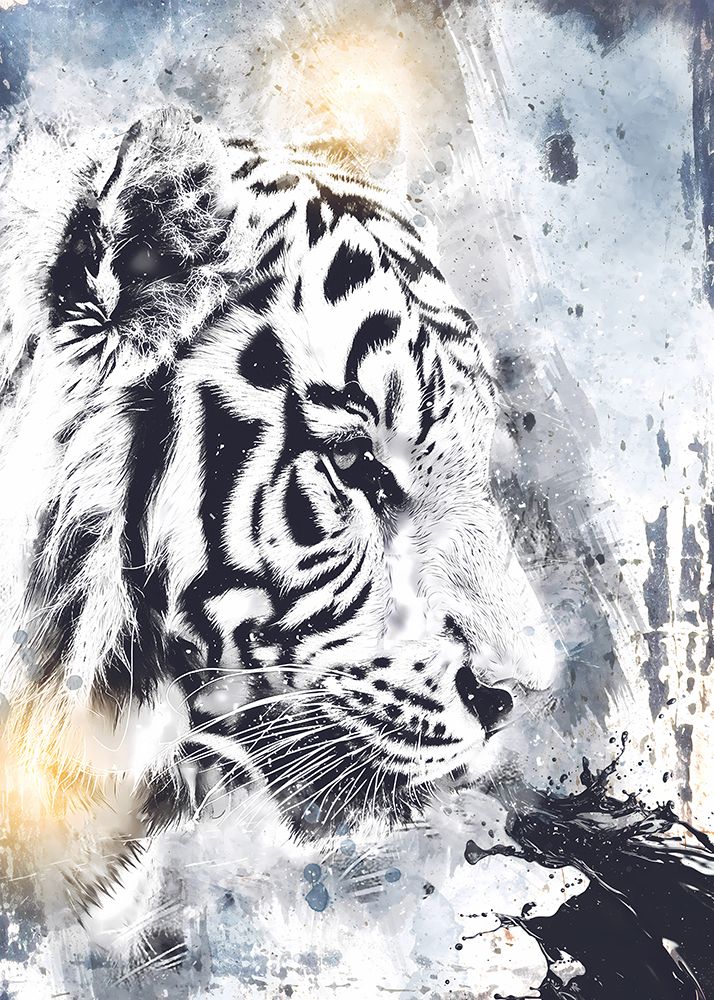 Tiger Poster Art 02 art print by Rafal Kulik for $57.95 CAD