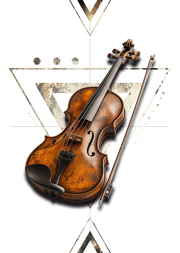 Violin 3 art print by Rafal Kulik for $57.95 CAD