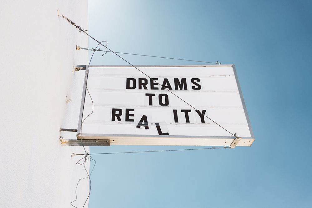 Dreams To Reality art print by Bethany Young for $57.95 CAD