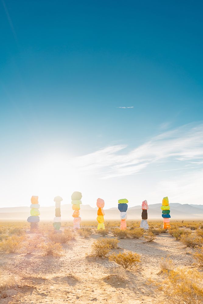 Seven Magic Mountains Sunrise art print by Bethany Young for $57.95 CAD