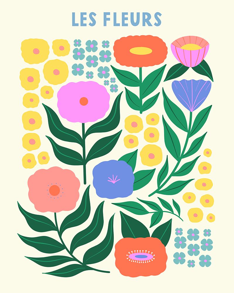 Lesfleurs art print by Melissa Donne for $57.95 CAD