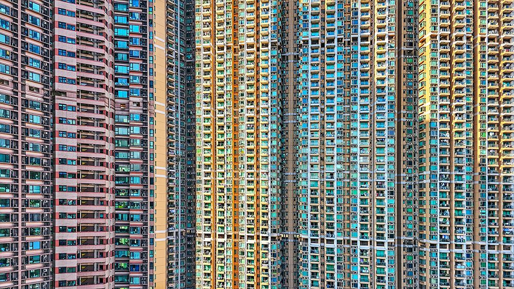 Dense Housing In High Rise Buildings art print by Tong Ho Chung for $57.95 CAD