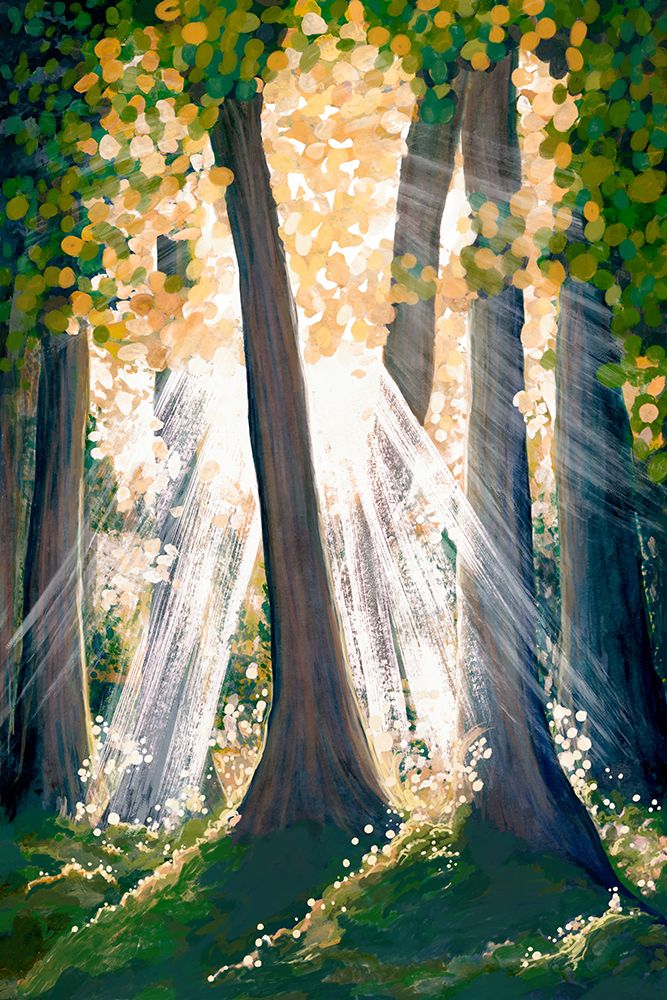 Forestlight art print by Emelie Marie for $57.95 CAD