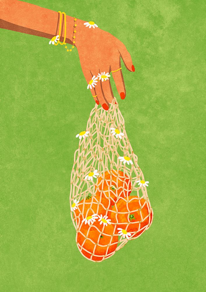 Fresh Oranges art print by Raissa Oltmanns for $57.95 CAD