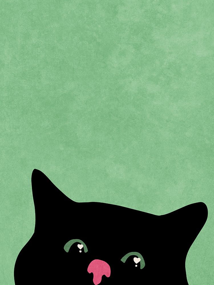 Curious cat art print by Raissa Oltmanns for $57.95 CAD