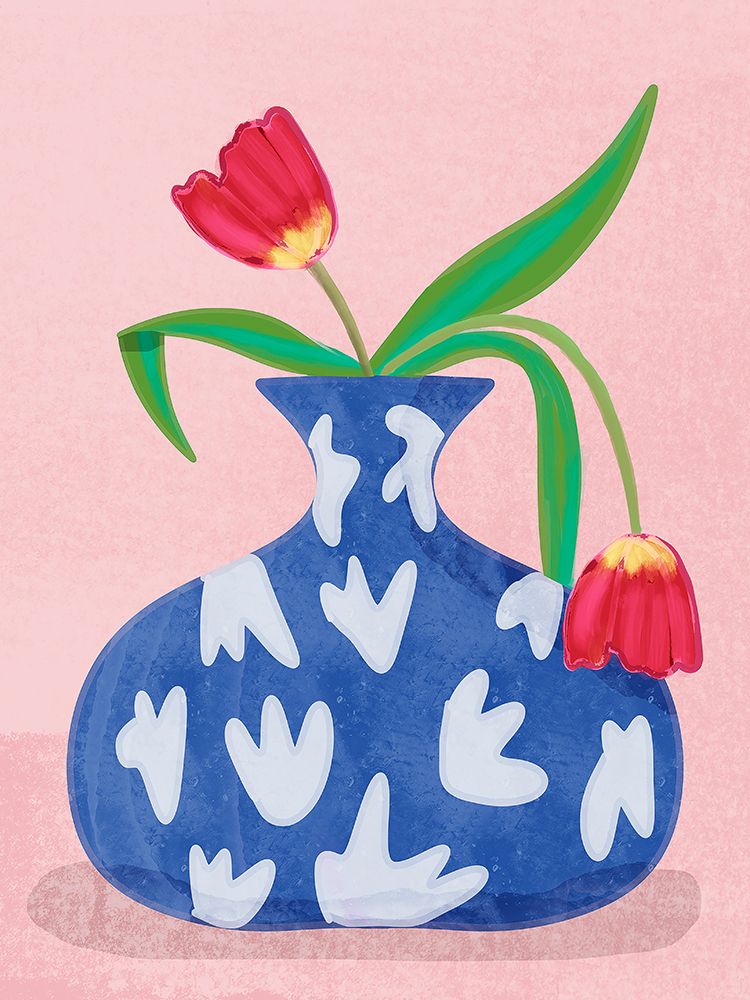 Tulpe in vase art print by Raissa Oltmanns for $57.95 CAD