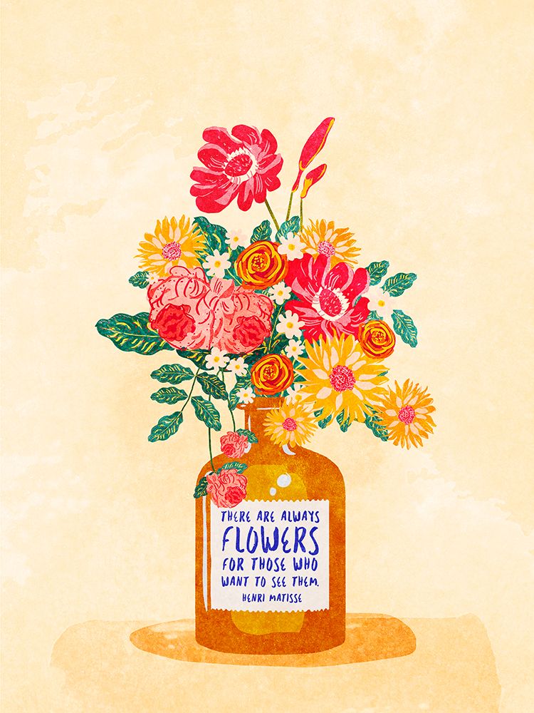 Always flowers art print by Raissa Oltmanns for $57.95 CAD