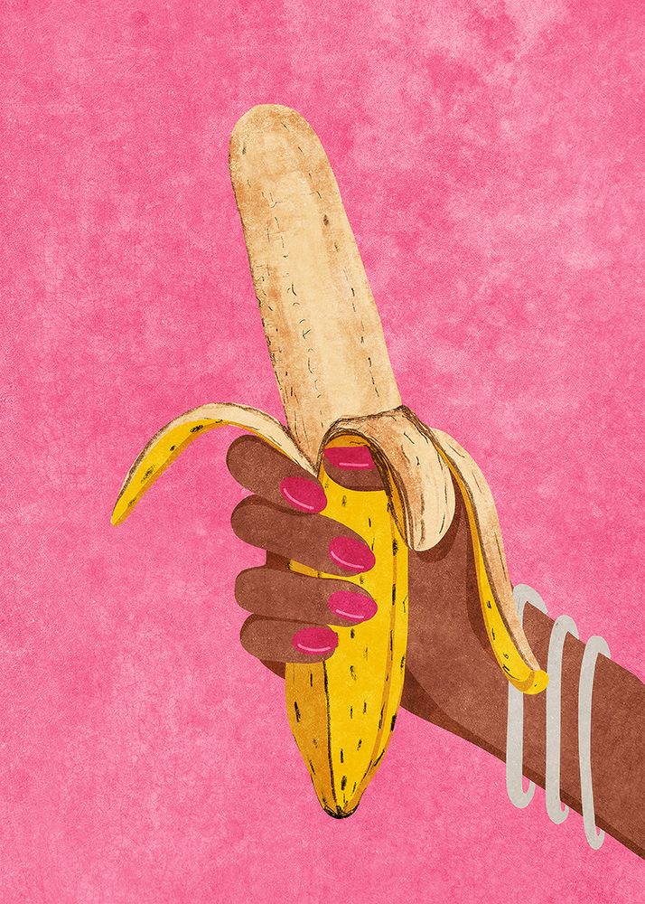 Banana art print by Raissa Oltmanns for $57.95 CAD