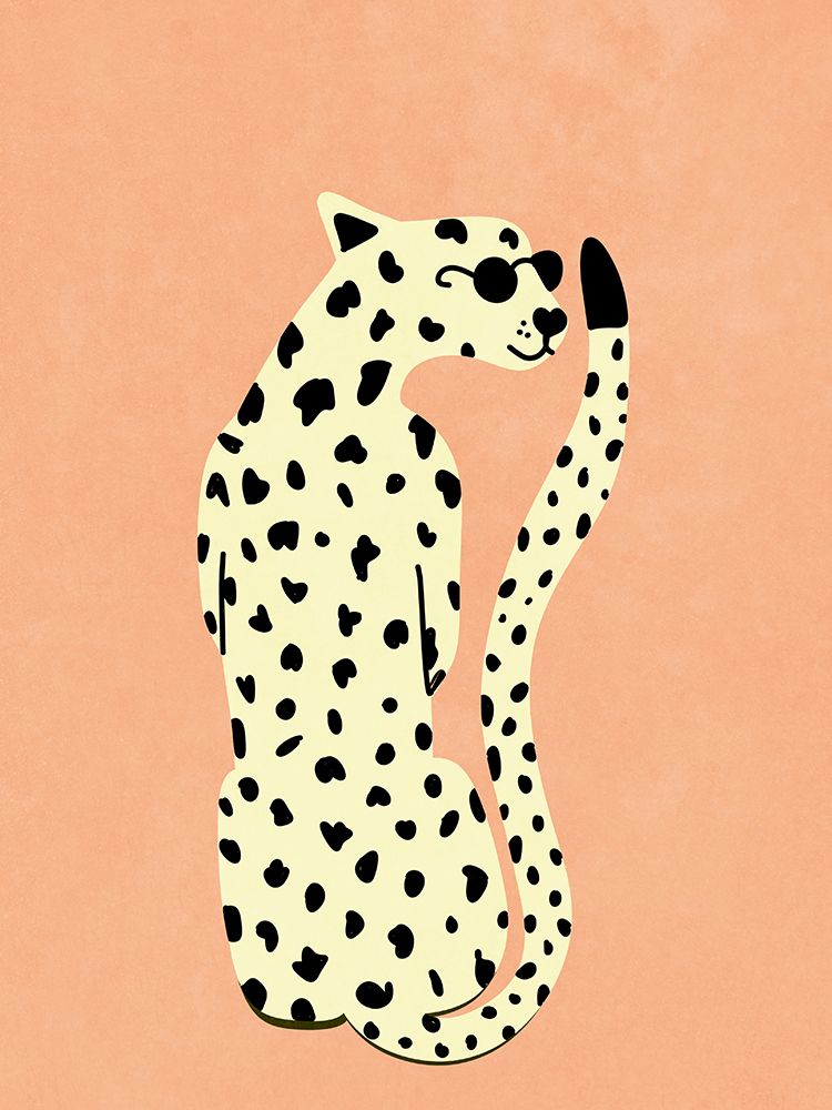 Cool Cheetah art print by Raissa Oltmanns for $57.95 CAD