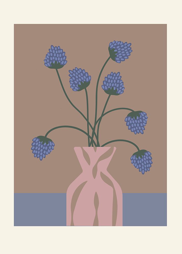 Vase no 2 Poster art print by Paperago for $57.95 CAD