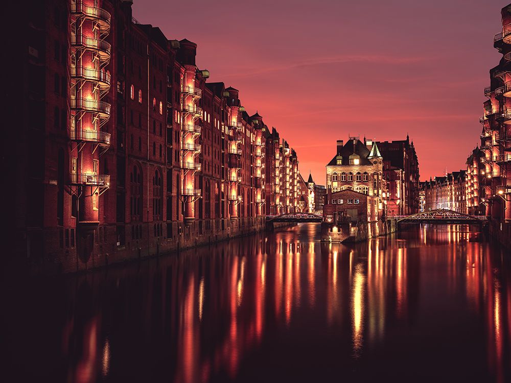Hamburg Wasserschloss art print by Hristo Yordanov for $57.95 CAD