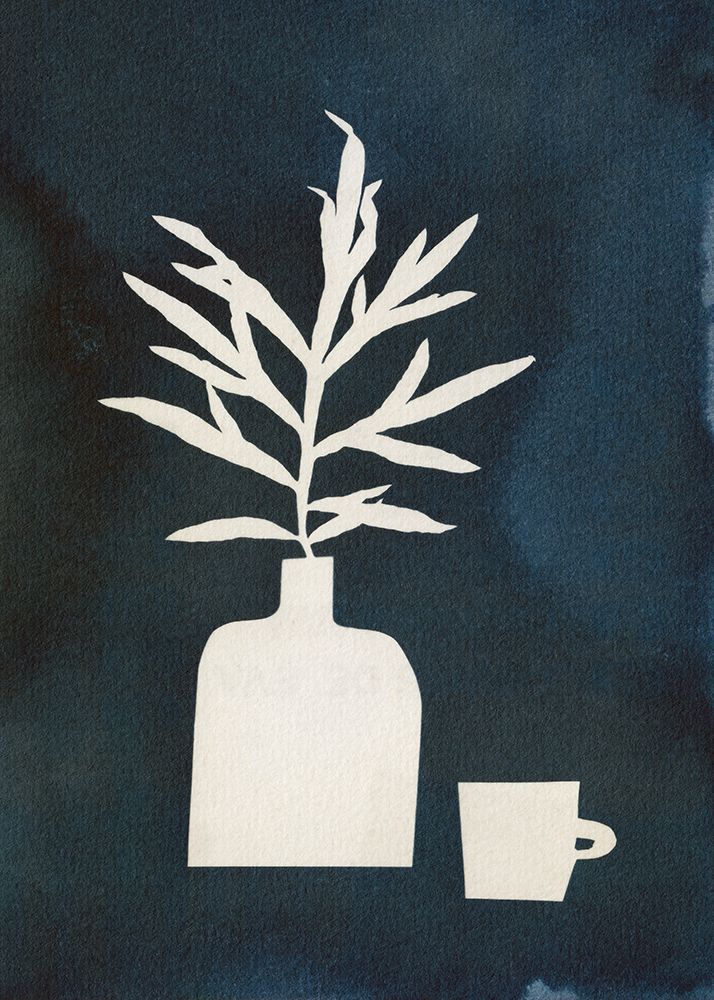 Cyanotype Still Life Studies #3 art print by Alisa Galitsyna for $57.95 CAD