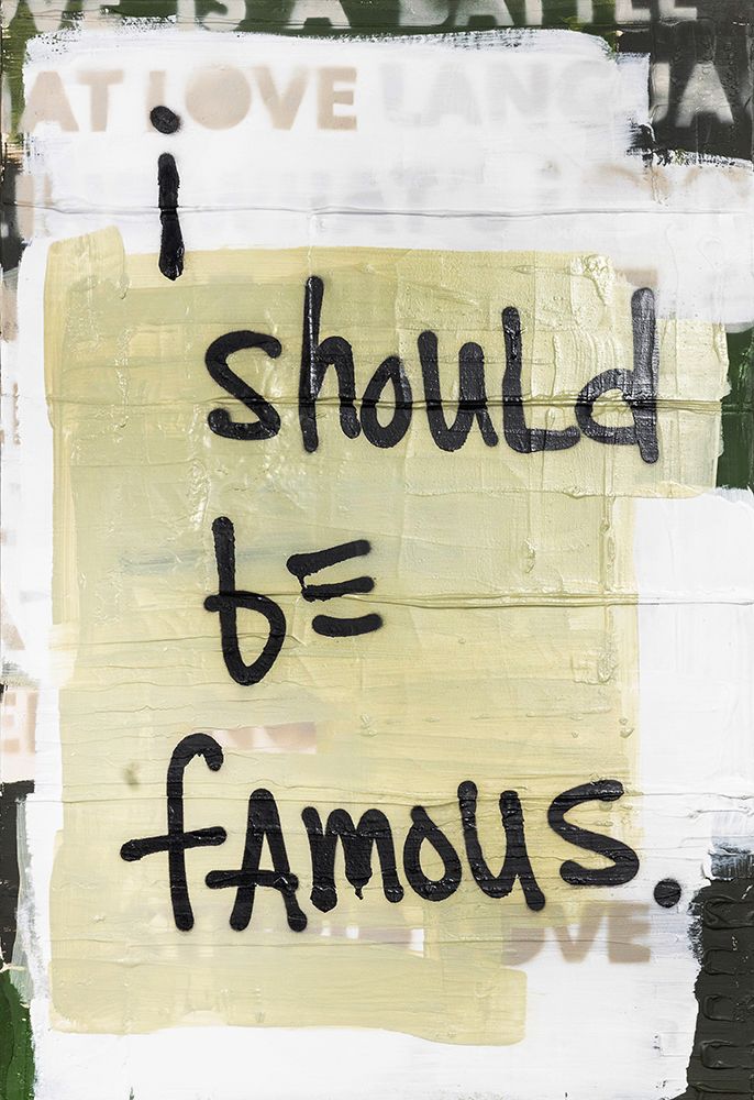 Ishouldbefamous art print by kent youngstrom for $57.95 CAD