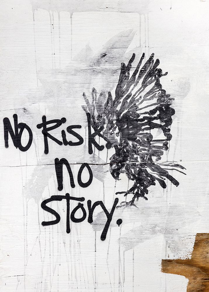 No risk No story art print by Kent Youngstrom for $57.95 CAD