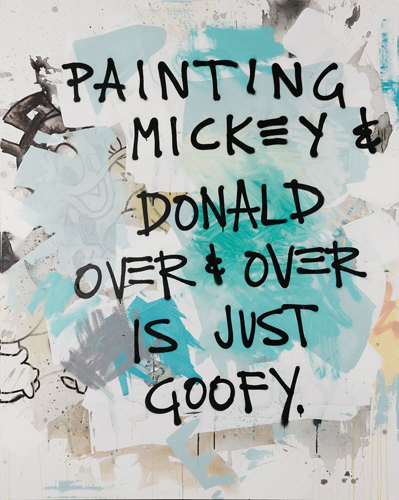 Painting mickey art print by Kent Youngstrom for $57.95 CAD
