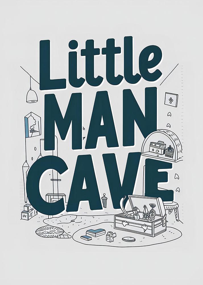 Little Man Cave art print by Andreas Magnusson for $57.95 CAD