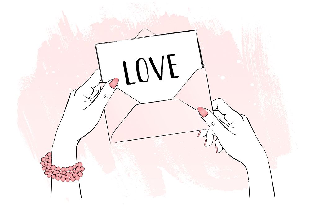 Love Letter art print by Martina for $57.95 CAD