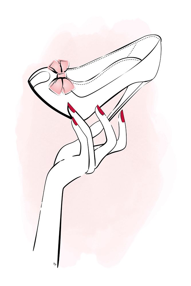 Heel Hand art print by Martina for $57.95 CAD
