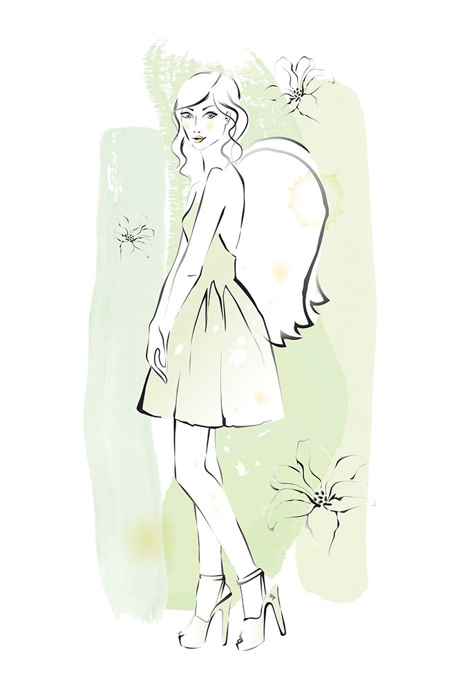 Angel art print by Martina for $57.95 CAD