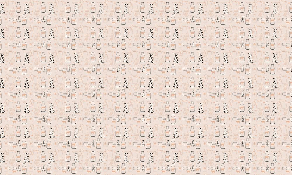 Milk a Honey Pattern art print by Gemma Bardot for $57.95 CAD