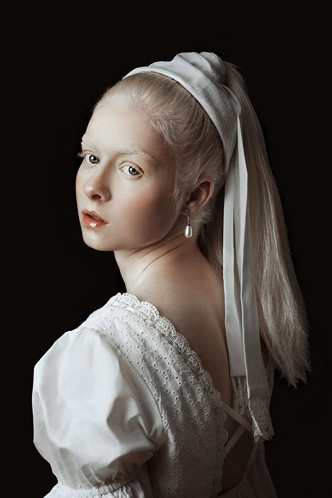 The girl with pearl art print by Marketa Leupoldova for $57.95 CAD