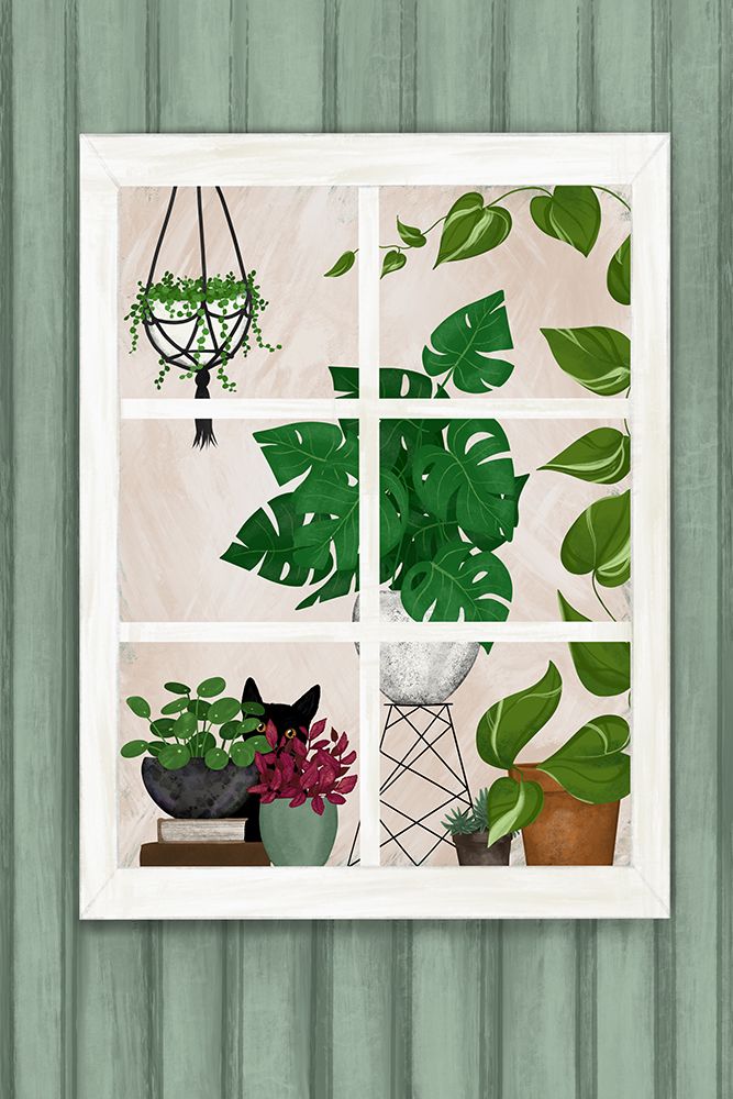 Plant window art print by Emelie Marie for $57.95 CAD