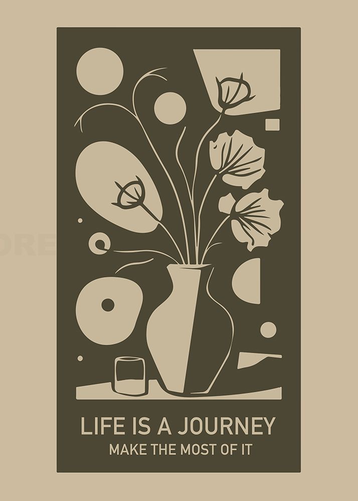 Life Is a Journey - Make the Most of It art print by Andreas Magnusson for $57.95 CAD