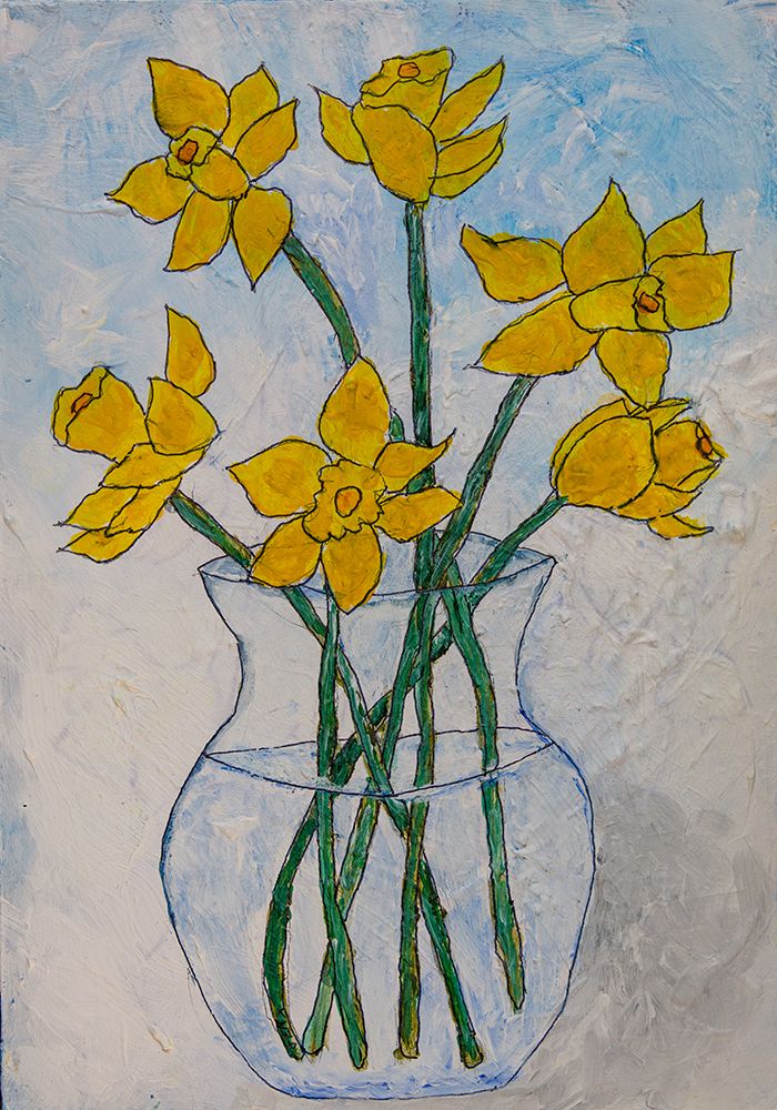 Daffodils art print by Dale Hefer for $57.95 CAD