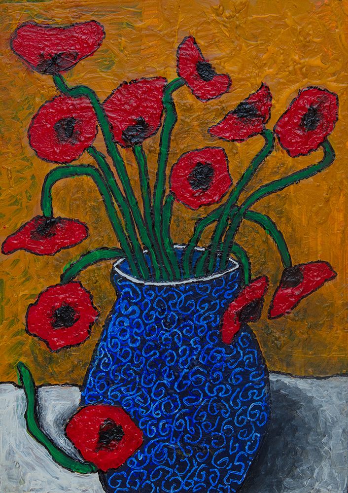 Poppies art print by Dale Hefer for $57.95 CAD