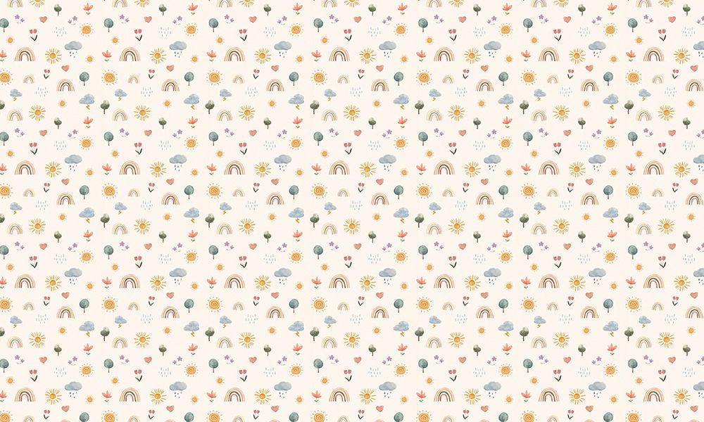 Seasonal Stickers Pattern art print by Xuan Thai for $57.95 CAD