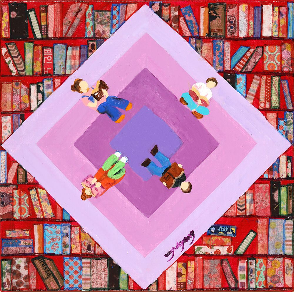 Book Cafe art print by Jukyong Park for $57.95 CAD