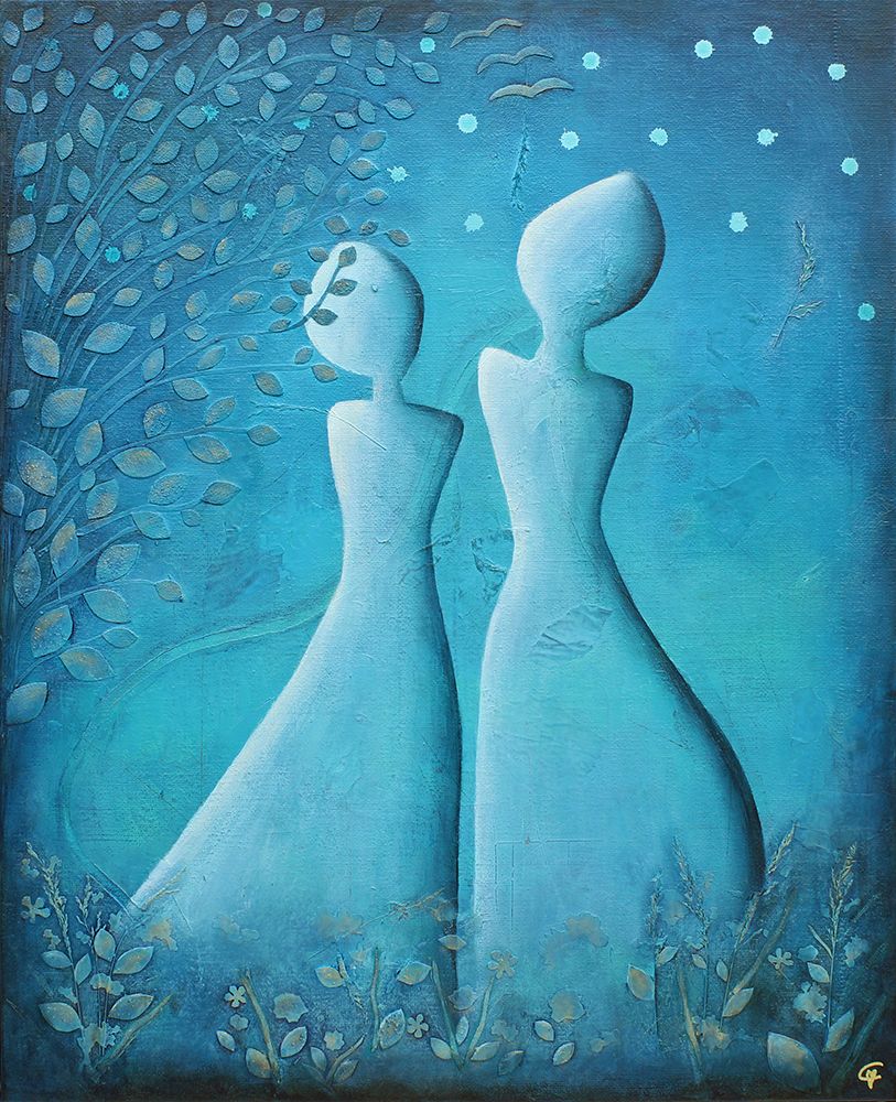 Eve and Eve In Paradise art print by Carolina Gardheim for $57.95 CAD