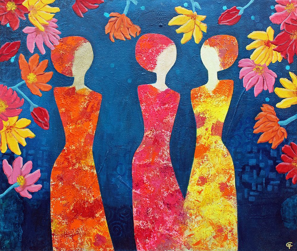 Godmothers of the Blossoming art print by Carolina Gardheim for $57.95 CAD