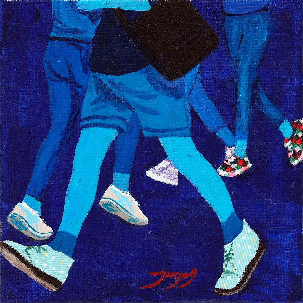 Pedestrian art print by Jukyong Park for $57.95 CAD