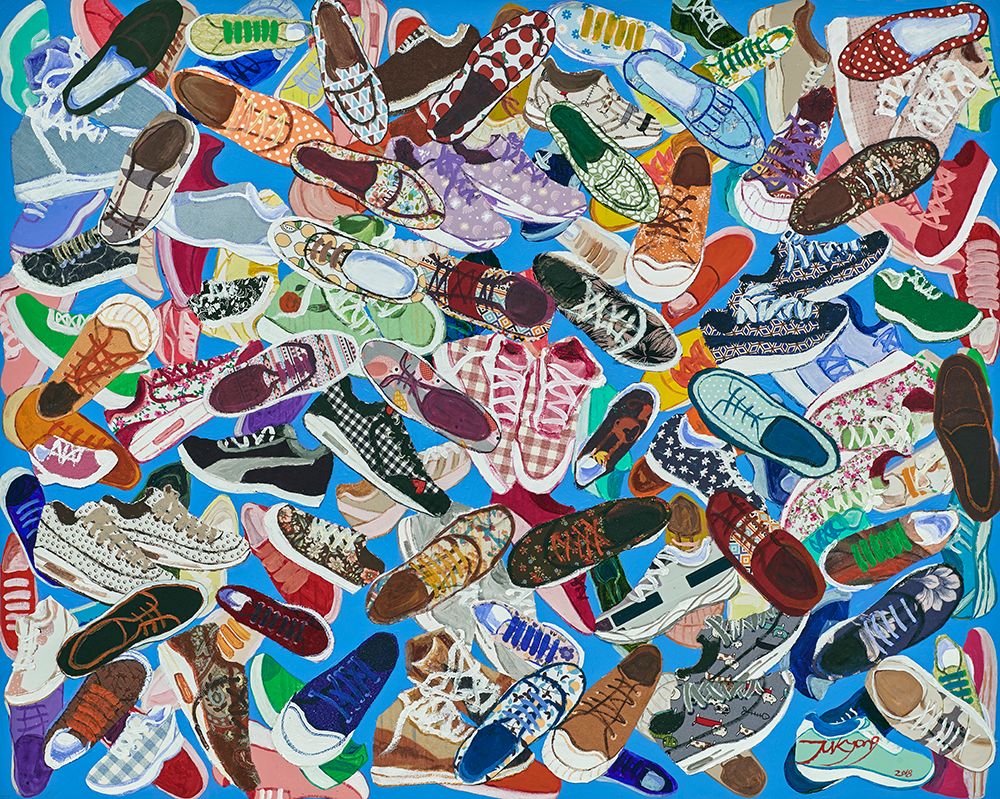 Shoes art print by Jukyong Park for $57.95 CAD