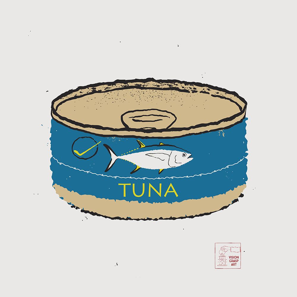 Tuna Can art print by Vision Grasp Art for $57.95 CAD