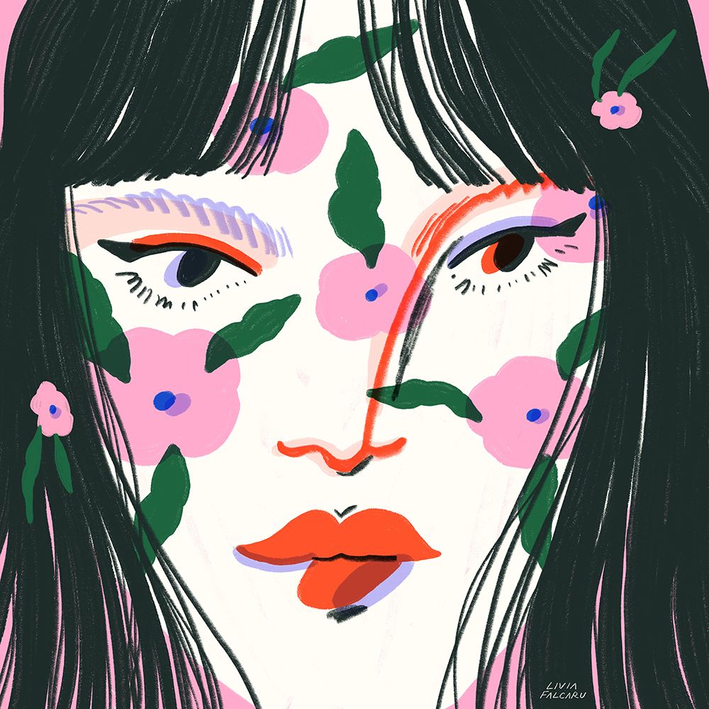 Blossom art print by Livia Falcaru for $57.95 CAD