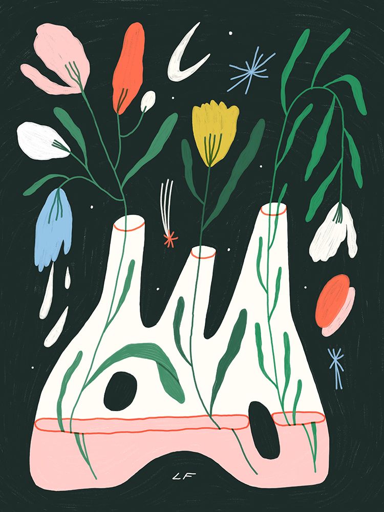 Vase #1 art print by Livia Falcaru for $57.95 CAD