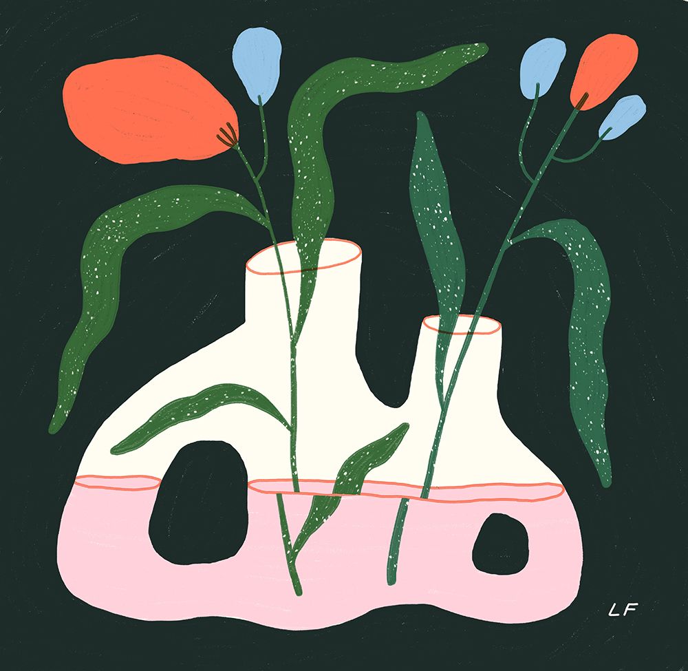 Vase #3 art print by Livia Falcaru for $57.95 CAD