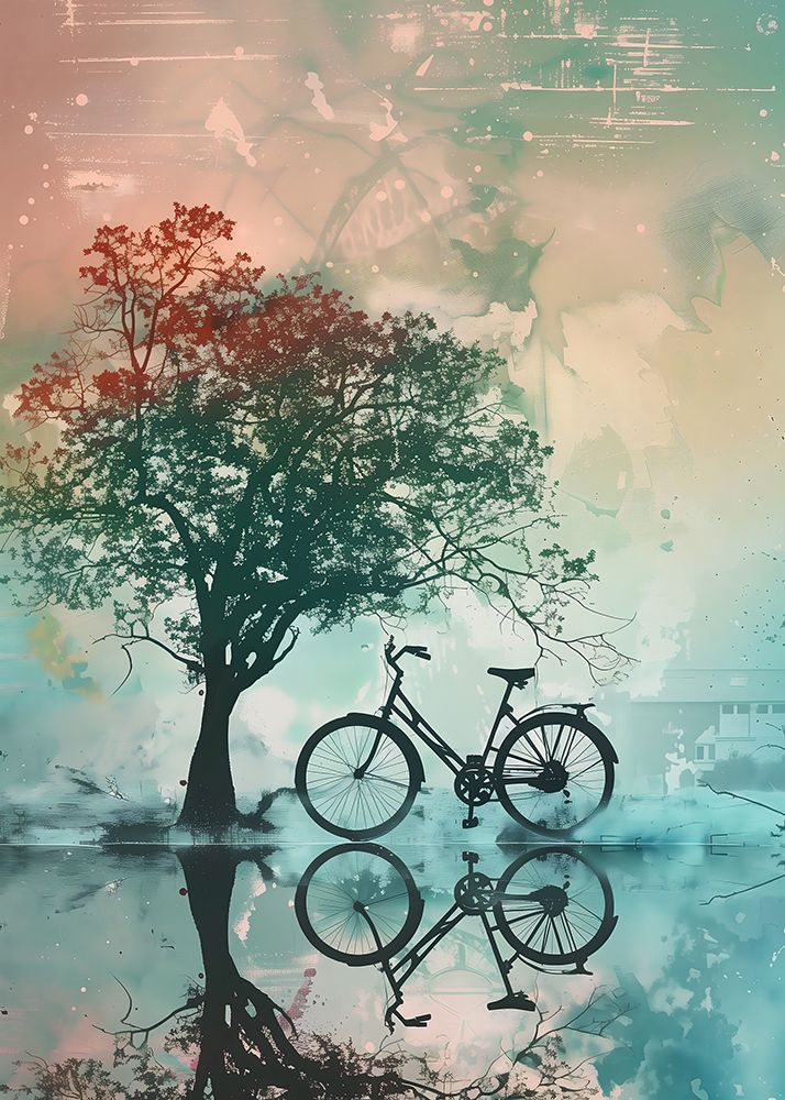 The Bicycle art print by Andreas Magnusson for $57.95 CAD