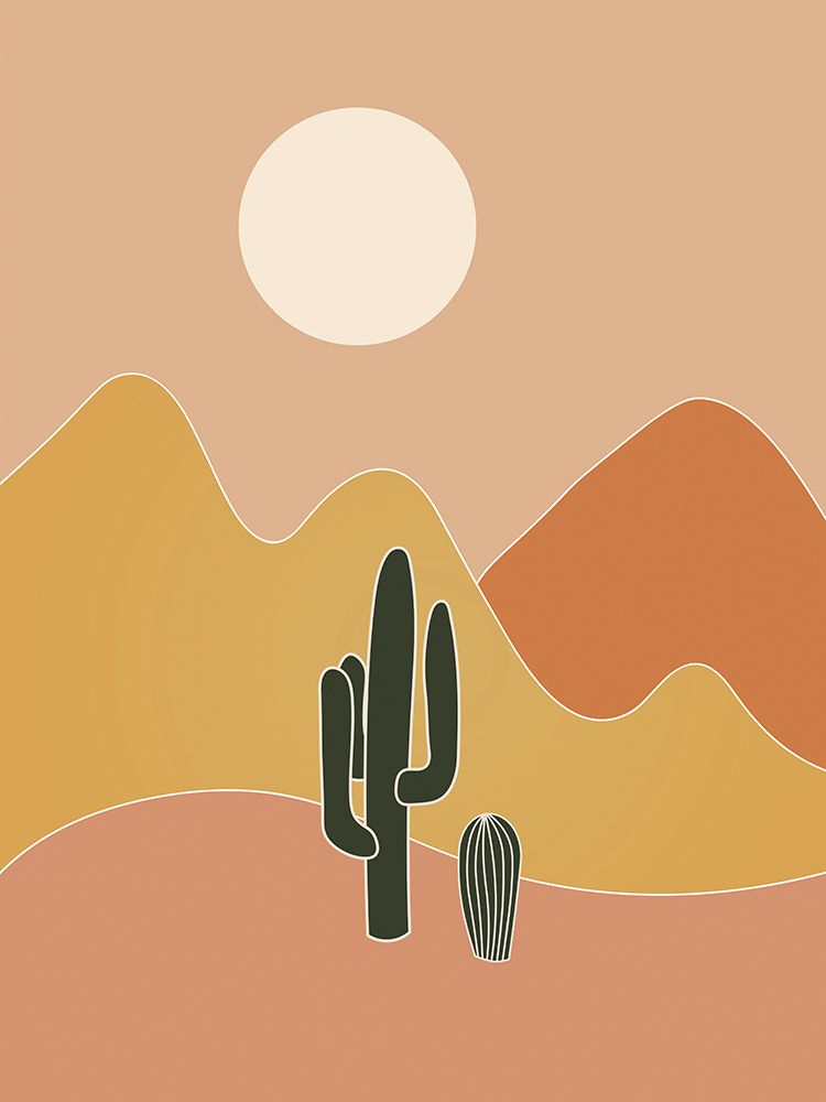 California Desert art print by Natasha Playell for $57.95 CAD