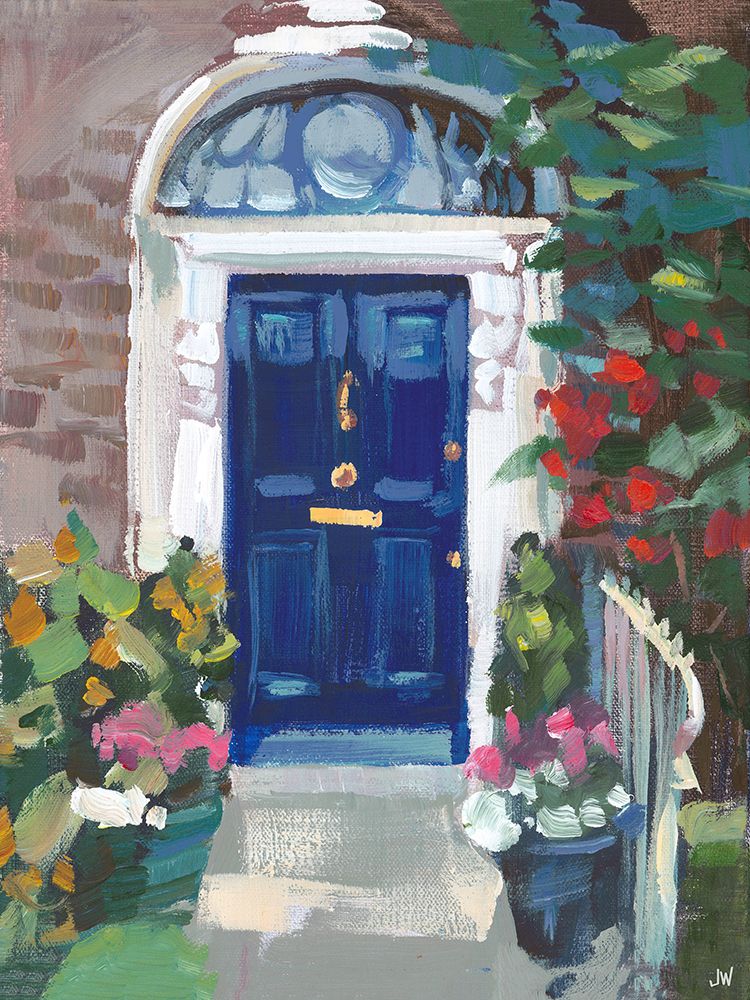 Blue Door art print by Jenny westenhofer for $57.95 CAD