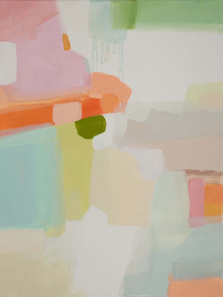 Pastel Abstract 1 art print by Jenny westenhofer for $57.95 CAD