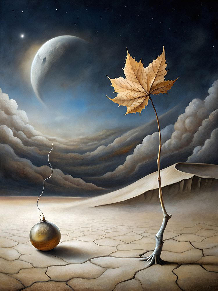 The Weight of Solitude art print by Miguel Bruzual for $57.95 CAD