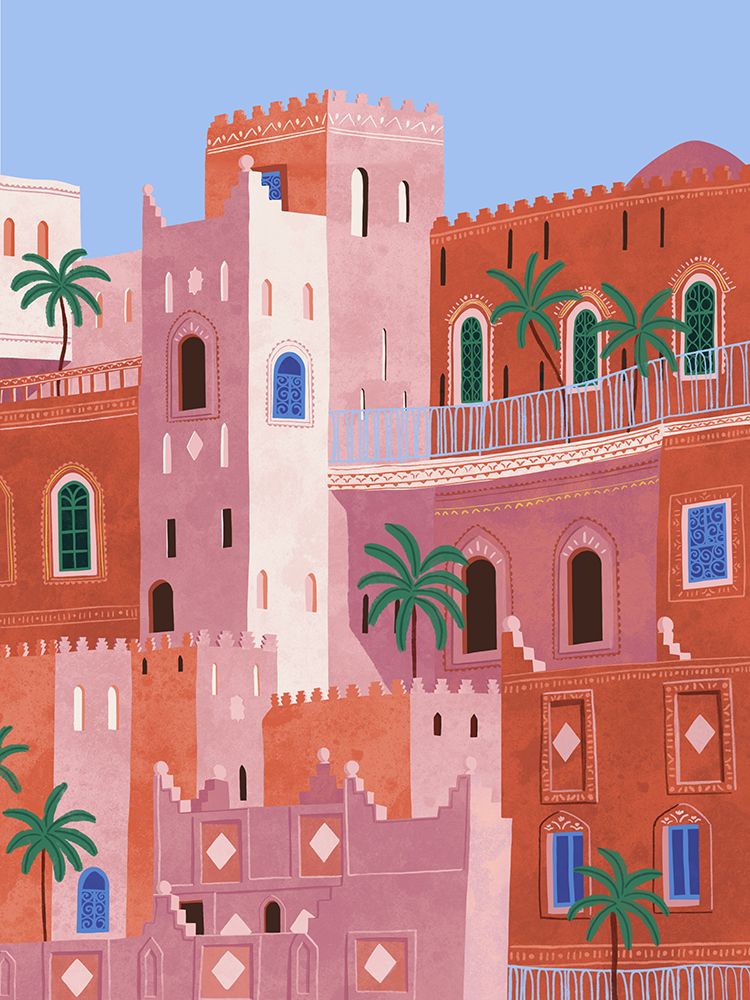 Sunset In Morocco art print by Ceyda Alasar for $57.95 CAD