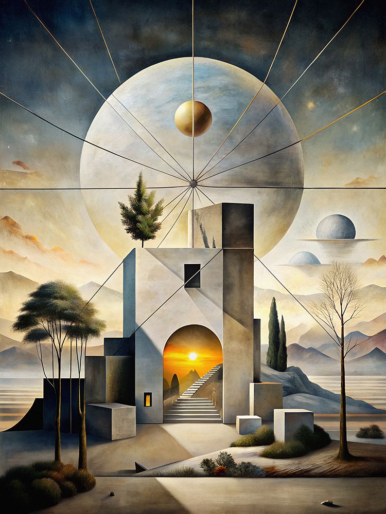 The Gateway to Celestial Dreams art print by Miguel Bruzual for $57.95 CAD